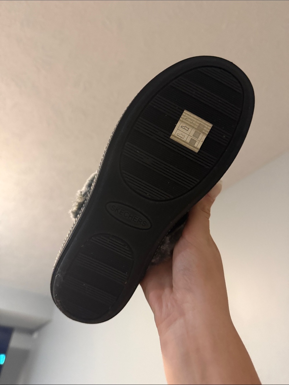 Skechers Womens Cozy Campfire Fresh Toast Vegan Slippers - Picture 10 of 10
